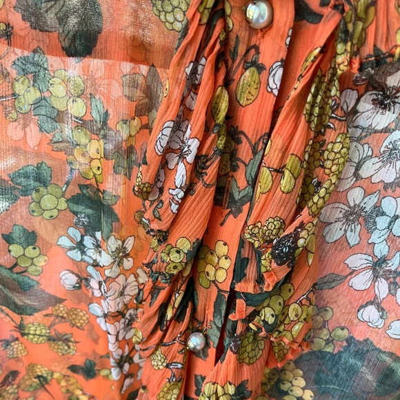 NWOT 100% Silk J. Crew Blouse (collectable) - Picture 4 of 5